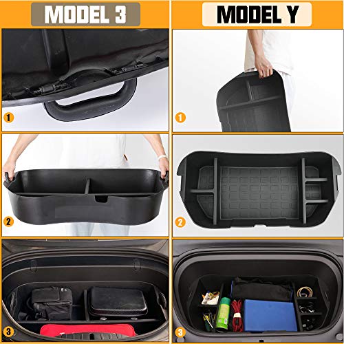 ROCCS Model 3 Front Trunk Organizer, Tesla Model 3 Accessories Front