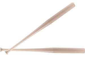 VIGVITSPO Professional Wood Baseball Bat 21-34 Inch，High-Density Maplewood for High Impact Resistance & Durability, Perfect for Baseball Training & Games