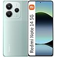 Xiaomi Redmi Note 14 5G + LTE (for Tmobile Mint Tello Global) (256GB + 8GB) 6.67" NFC 120Hz 108MP AI Triple Cam Unlocked Model 24094RAD4G Dual Sim (Coral Green)