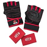 Workout gloves Exercise gloves for weightlifting, parkour, crossfit, Cycling, pull ups, Gym, Powerlifting and Other Heavy Fitness Workouts, fit for men and women, 1 year warranty - By Lift-G.