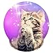 icolor Mouse Pad with Wrist Rest Nonslip Ergonomic Memory Foam Pain Relief Mousepad Desk Mat (9