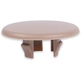runmade Armrest Cap Cover Beige - 15279689 Left or Right Seat Handle Trim Bolt for 2007-2019 Compatible with Chevrolet; Compatible with GMC ; Compatible with Cadillac