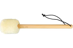 POENVFPO Drum Mallet, Wooden Percussion Stick with Soft Felt Head for Bass Drum Timpani Accessories, Designed for All Around 