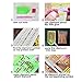HaiMay 4 Pack DIY 5D Diamond Painting by Number Kits Full Drill Round Rhinestone Embroidery Pictures Arts Craft for Home Wall Decoration, Christmas Snowman(12 x 16 inch)