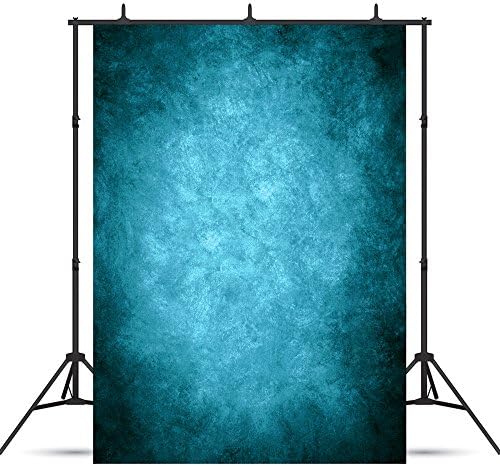 ANVOT Photography Backdrop, 5x7 ft Retro Solid Light Blue Backdrop For Studio Props Photo Backdrop