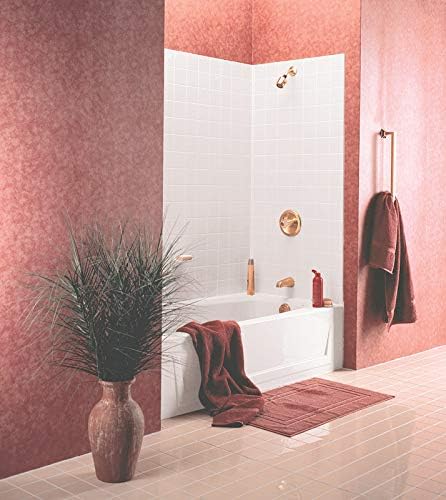 MASCO BATH 36300 Bathtub Tile Kit, White