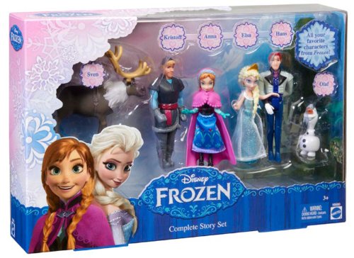 los muñecos de frozen