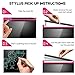NEWYES 8.5 Inches LCD Writing Tablet Set of Two with Lock Function Office Whiteboard Bulletin Board Kitchen Memo Notice Fridge Board Magnetic Daily Planner Gifts for Kids (Black+Lanyard)