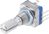sourcing map EC11 Rotary Encoder 360 Degree Digital Potentiometer 5 Pin 20mm view 4