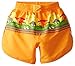 i play. by green sprouts baby boys Board Shorts With Built-in Reusable Absorbent Diaper infant and toddler swim trunks, Orange Safari Sunset, 3 6mo US