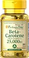 Puritan's Pride Beta-Carotene 25,000 IU-100 Softgels