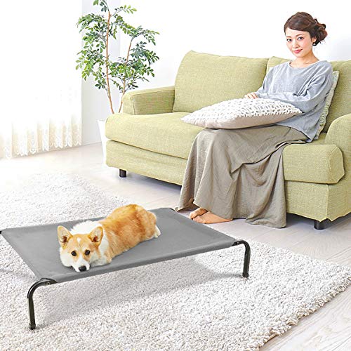 Veehoo Original Elevated Dog Bed Portable Cooling Pet Bed with