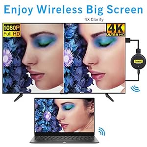 OMMO WiFi Dongle HDMI Screen Mirroring, 5G/2.4G 4K/30Hz 1080p Supporto Miracast Airplay DLNA per smartphone Android… - immagine 3