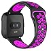 HUMENN For Fitbit Versa Bands, Replacement Accessory Breathable Sport Bands with Air Holes for Fitbit Versa Smartwatch