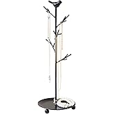 Half Room Branch Jewelry Rack Organizer for Ring Earrings Necklace Bracelet,Suitable for living rooms, bathrooms,offices,etc.