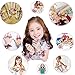 Kids Jewelry Making Kit - (300+ PCS) Pop Beads Set Educational Arts and Crafts Toys Gifts for Girls Age 4, 5, 6, 7, 8 Year, Necklace and Bracelet and Ring Creativity DIY Set