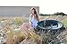 Women's Cold Shoulder Trumpet Sleeve Spaghetti Strap Dress Top