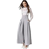 TAORE Leggings Women Casual Pleated High Waisted