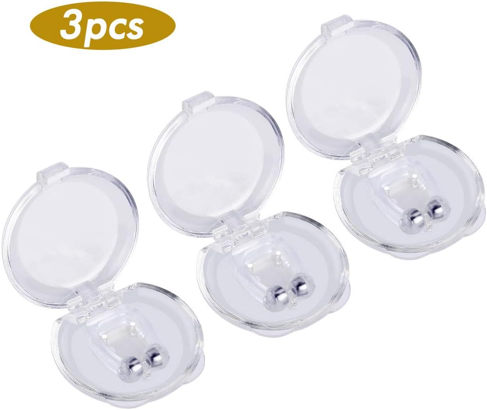 Anti Snore Devices, 2019 New Version Anti Snoring Nose Clip, Anti Snoring Nose Clip, Sleep Apnea Devices Snoring Relief for Men Or Women, Smart Solution for snoring During Sleep