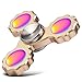 Fidget Spinner - Hand Spinner EDC ADHD Focus,Ultra Durable Hight Speed Bearing,3-5 Mins Spins - Color Brass material
