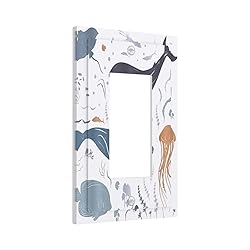 Wpshijia Kids Sea Animal Decorative Single Rocker