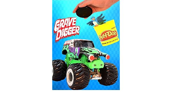 monster jam play doh
