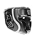 Sanabul Essential Boxing Headgear for Men & Women, Muay Thai MMA Headgear with Protective Padding, Full Face Coverage for Sparring Training, Silver, S/M