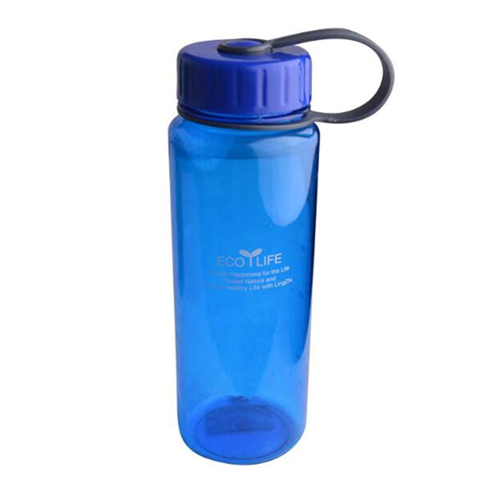 MATT SAGA Sports Water Bottle Wide Mouth 500ml/17oz Outdoor Travel Portable Fitness Camping Hiking Runing Cycling Water Bottle Men Women BPA Free