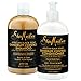 SheaMoisture African Black Soap Hair Care Pack | Dandruff Control Shampoo | Dandruff Control Conditioner | 13 fl. oz. Each