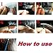 YESURPRISE 1000pcs Copper Micro Link Tubes Rings 3.5mm Beads Lined for I Tip Hair Extension Dark Brown