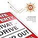 Private Property Private Drive, No Trespassing Sign, 10x14 Inches, Rust Free .040 Aluminum, Fade Resistant, Made in USA