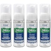 24 Hour Defense Foaming Hand Sanitizer | Kills 99.99% Of Germs | Stays Effective Throughout Hand Washings For 24 Hours Of Lasting Protection | Rich, Moisturizing Foam | Fragrance Free (4 Pack)