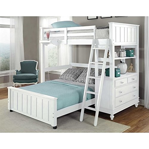 kids wooden loft bed