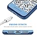 BENTOBEN iPhone Xs Case (2018), iPhone X Case 2 in 1 Hybrid Hard PC Flexible TPU Slim Shockproof Detachable Clear Back Protective Phone Case Cover for iPhone Xs 2018 / iPhone X / 10 2017, Clear/Blue