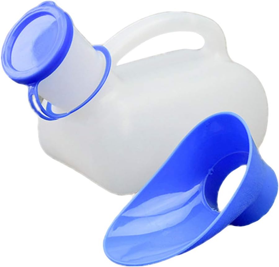 SUPVOX 2 Sets 1000ml Unisex Urine Bottle Portable Urinal Pee Bottles