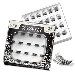 WONSIS Cluster Lashes, DIY Eyelash