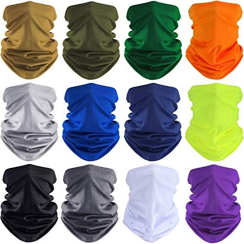 SATINIOR Summer Neck Gaiter Sun Protection Neck Gaiter Scarf UV