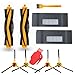 aoteng Replacement for Ecovacs Deebot M80 M80 Pro DT85 DT83 DM81 DM85 Robot Vacuum Cleaner Accessory kit (Set 2)