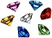 Adorox 1 lb. Mini Acrylic Crystal Gems Diamond Vase Filler Confetti Table Scatter Pirate Treasure Assorted 1lb Bag