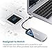 USB Hub, HooToo Ultra Slim 4-Port USB 3.0 Data Hub (5Gbps Transfer Speed, Anodized Alloy, Compact, Lightweight, for Mac and Windows OS) (Silver)