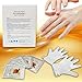 moisturizing gloves, For Dry Hands, Hand Peel Mask, Hand Mask, Spa Gloves Moisture Enhancing Gloves for Dry Hands, Exfoliating Hand Peeling Mask, Repair Rough Skin for Men Women, 5 pairs