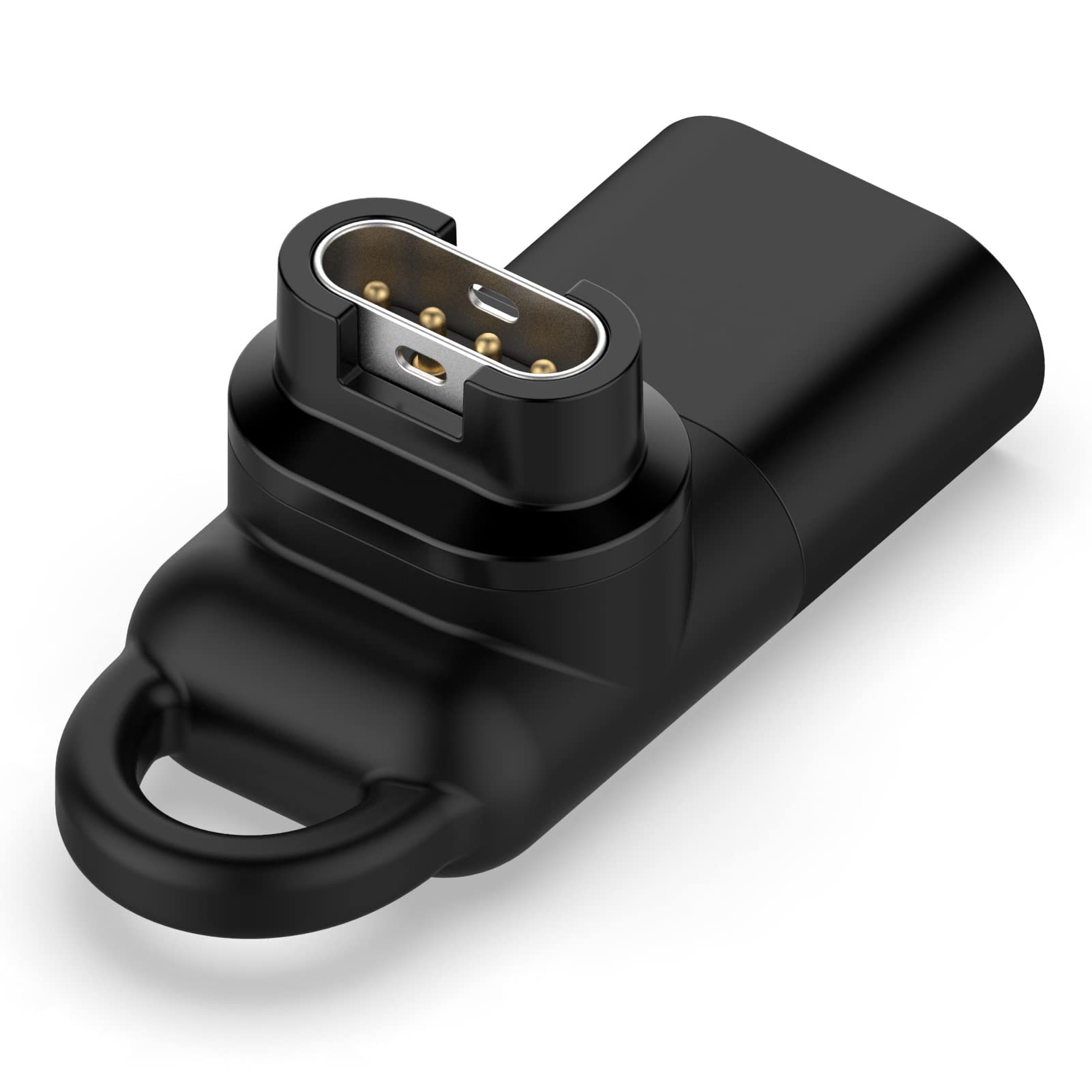 LOKEKE Type C Charger Adapter Compatible with Garmin, USB C to Smartwatch Charging Charger Adapter Converter, Compatible with Garmin Fenix 7 7X 7S Instinct 2/2S Forerunner 945 745 935(Black)