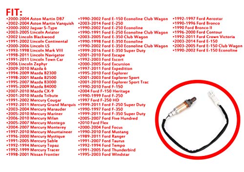 4 Oxygen+Sensor+Front+Rear+Upstream