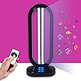 Uvlizer - UV Light Sanitizer & Ultraviolet Disinfection Lamp for Home, Room, Office, Kitchen (UVC Cleaning Device with Remote Control | Kill Germs, Bacteria, Viruses, Bed Bug, Dust Mites | US Support)
