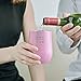 Amzyt Mommy’s Sippy Cup Personalized Women Travel Mug Made Of Double Wall Stainless Steel Perfect For Martini Beer Water Milk Drinks 12 Oz Pink