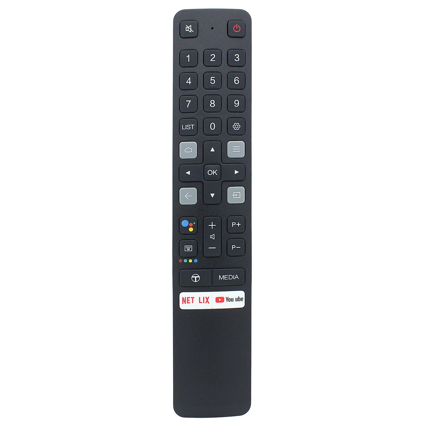 RC901V FMR1 IR Remote Control Replacement for TCL LED TV ARC901V 32A323 32A325 32P30S 32S330 32S6500 32S6500A 32S6500S 32S6510S 32S6800 32S6800S 40A323 40A325 40S330 40S6500 40S6500FS 40S6510FS