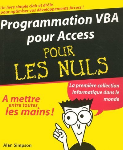 Programmation VBA pour Access