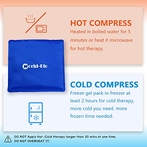 Foot Ice Pack Wrap Reusable Ice Gel Pack for Plantar Fasciitis