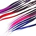 Girls Hair Extensions Accessories – Colorful Wigs Ponytail Hair Ornament Headbands Rubber Bands Beauty Hair Bands Headwear Kids Box Braid Rope Headdress for Women Kids Set of 4 (Braid-4 colors)thumb 1