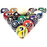 Professional Pool Balls/Billiard Balls Set, Complete 16 Balls for Pool Tables